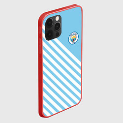 Чехол для iPhone 12 Pro Manchester city манчестер сити былые волосы, цвет: 3D-красный — фото 2