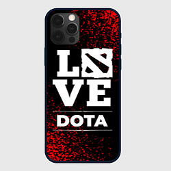 Чехол для iPhone 12 Pro Dota Love Классика, цвет: 3D-черный