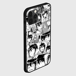 Чехол для iPhone 12 Pro Tsuki ga Michibiku Isekai Douchuu pattern, цвет: 3D-черный — фото 2