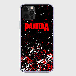 Чехол iPhone 12 Pro Pantera пантера брызги красок