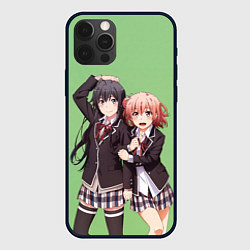 Чехол iPhone 12 Pro Юи и Юкино OreGairu