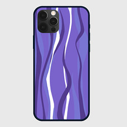 Чехол iPhone 12 Pro Very peri волны
