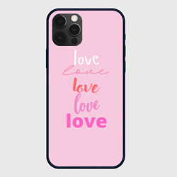 Чехол iPhone 12 Pro Love love!