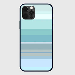 Чехол для iPhone 12 Pro Морские линии, цвет: 3D-черный