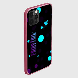 Чехол для iPhone 12 Pro Хвост феи - абстракция, цвет: 3D-малиновый — фото 2