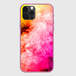 Чехол для iPhone 12 Pro Взрыв Красок I Дым, цвет: 3D-малиновый