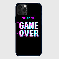 Чехол iPhone 12 Pro Game Over Pixels