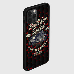 Чехол для iPhone 12 Pro Old vintage moto, цвет: 3D-черный — фото 2