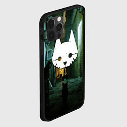 Чехол для iPhone 12 Pro Бродяга во дворе, цвет: 3D-черный — фото 2