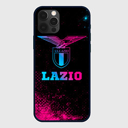 Чехол для iPhone 12 Pro Lazio - neon gradient, цвет: 3D-черный