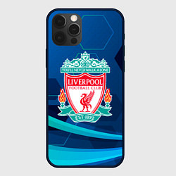 Чехол iPhone 12 Pro Liverpool Абстракция