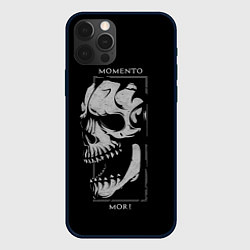 Чехол iPhone 12 Pro MOMENTO MORI - SKULL