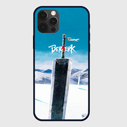 Чехол для iPhone 12 Pro Берсерк Меч Воткнут В Землю, цвет: 3D-черный