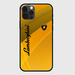 Чехол iPhone 12 Pro Lamborghini - абстракция