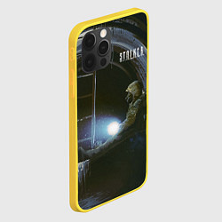 Чехол для iPhone 12 Pro STALKER Одиночка В Коллекторе, цвет: 3D-желтый — фото 2