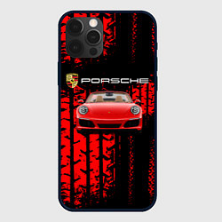 Чехол iPhone 12 Pro Porsche - авто