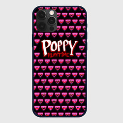 Чехол iPhone 12 Pro Poppy Playtime - Kissy Missy Pattern - Huggy Wuggy