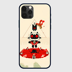 Чехол iPhone 12 Pro Cult of the lamb art