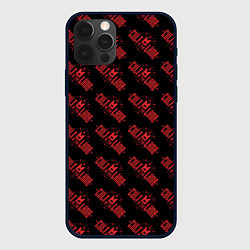 Чехол iPhone 12 Pro Cult of the lamb pattern