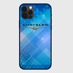 Чехол для iPhone 12 Pro Chrysler - абстракция, цвет: 3D-черный