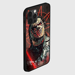 Чехол для iPhone 12 Pro Mick Thomson-Slipknot, цвет: 3D-черный — фото 2