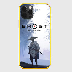 Чехол для iPhone 12 Pro Дзин в лесу, цвет: 3D-желтый