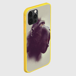 Чехол для iPhone 12 Pro Удивленная обезьяна, цвет: 3D-желтый — фото 2