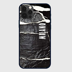 Чехол для iPhone 12 Pro Vanguard rags - Milano, цвет: 3D-черный