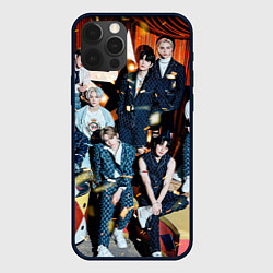 Чехол для iPhone 12 Pro Stray Kids Circus, цвет: 3D-черный