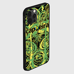Чехол для iPhone 12 Pro Capoeira pattern, цвет: 3D-черный — фото 2