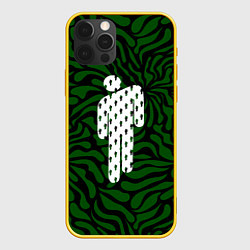 Чехол для iPhone 12 Pro Billie eilish абстракция, цвет: 3D-желтый