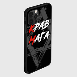 Чехол для iPhone 12 Pro Крав-мага израильское боевое искусство, цвет: 3D-черный — фото 2
