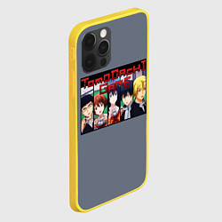 Чехол для iPhone 12 Pro Игра друзей - аниме, цвет: 3D-желтый — фото 2
