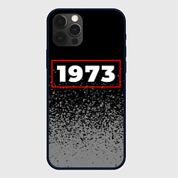 Чехол для iPhone 12 Pro 1973 - в красной рамке на темном, цвет: 3D-черный