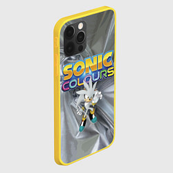 Чехол для iPhone 12 Pro Silver Hedgehog - Sonic - Video Game, цвет: 3D-желтый — фото 2