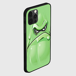 Чехол для iPhone 12 Pro Plants vs Zombies Кабачок, цвет: 3D-черный — фото 2