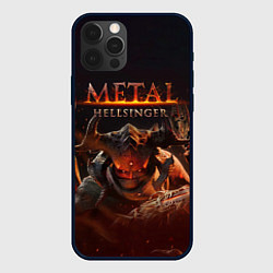 Чехол для iPhone 12 Pro Полудемон Metal Hellsinger, цвет: 3D-черный