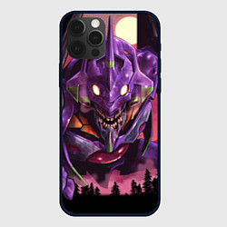 Чехол для iPhone 12 Pro Neon Genesis Evangelion - Eva, цвет: 3D-черный
