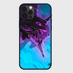 Чехол для iPhone 12 Pro Neon Genesis Evangelion - Eva 01, цвет: 3D-черный