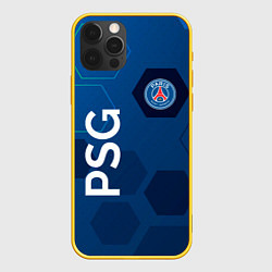 Чехол для iPhone 12 Pro PSG абстракция, цвет: 3D-желтый