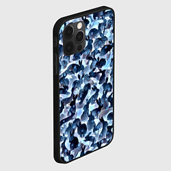 Чехол для iPhone 12 Pro Новогдние кролики, цвет: 3D-черный — фото 2