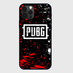 Чехол iPhone 12 Pro PUBG white grunge