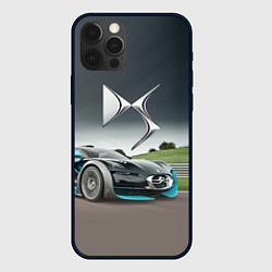 Чехол для iPhone 12 Pro Citroen DS Spirit - скоростной режим, цвет: 3D-черный