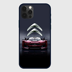 Чехол iPhone 12 Pro Citroen - Racing team - Motorsport