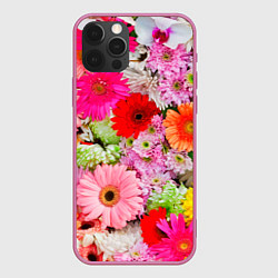 Чехол iPhone 12 Pro Colorful chrysanthemums