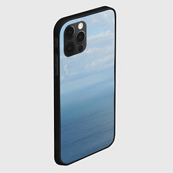Чехол для iPhone 12 Pro Крымское море, цвет: 3D-черный — фото 2