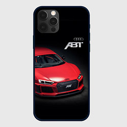 Чехол для iPhone 12 Pro Audi quattro ABT autotuning, цвет: 3D-черный