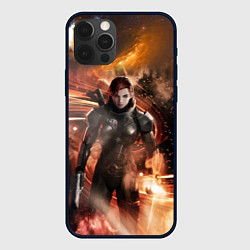 Чехол для iPhone 12 Pro Mass Effect N7 - Jane Shepard, цвет: 3D-черный