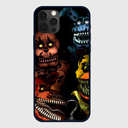 Чехол для iPhone 12 Pro Five Nights at Freddys, цвет: 3D-черный