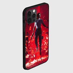 Чехол для iPhone 12 Pro Левитирующая Джесси Фейден, цвет: 3D-черный — фото 2